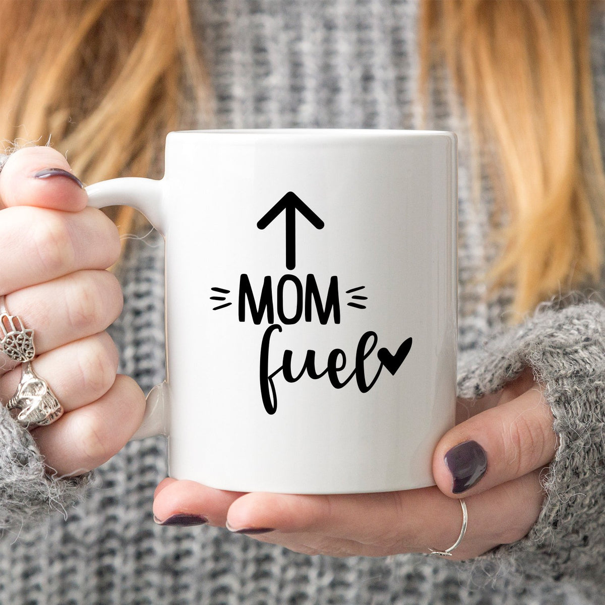 Mom Fuel - Ceramic Coffee Mug