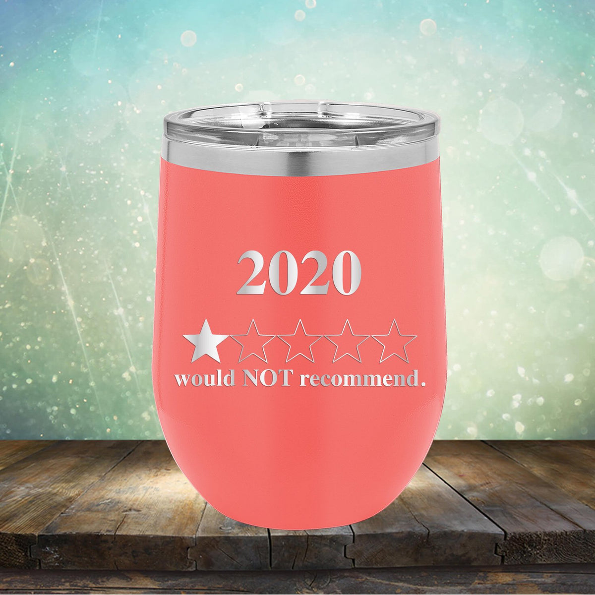 2020 Would Not Recommend - Stemless Wine Cup
