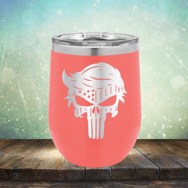 Donald Trump Punisher - Stemless Wine Cup