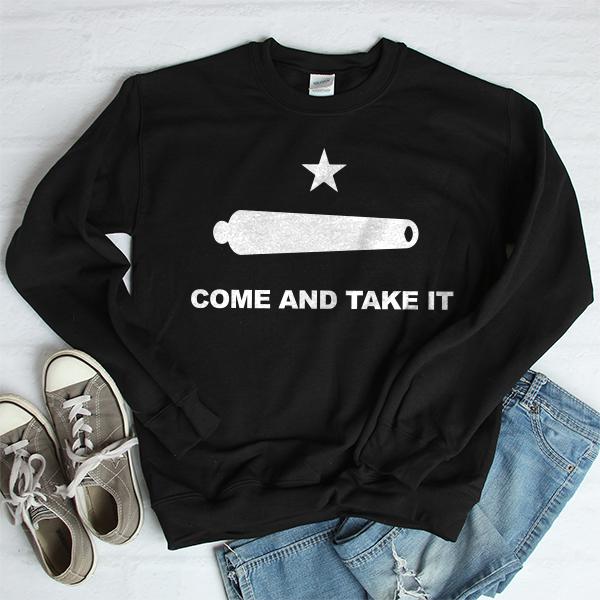 Come and Take It - Long Sleeve Heavy Crewneck Sweatshirt