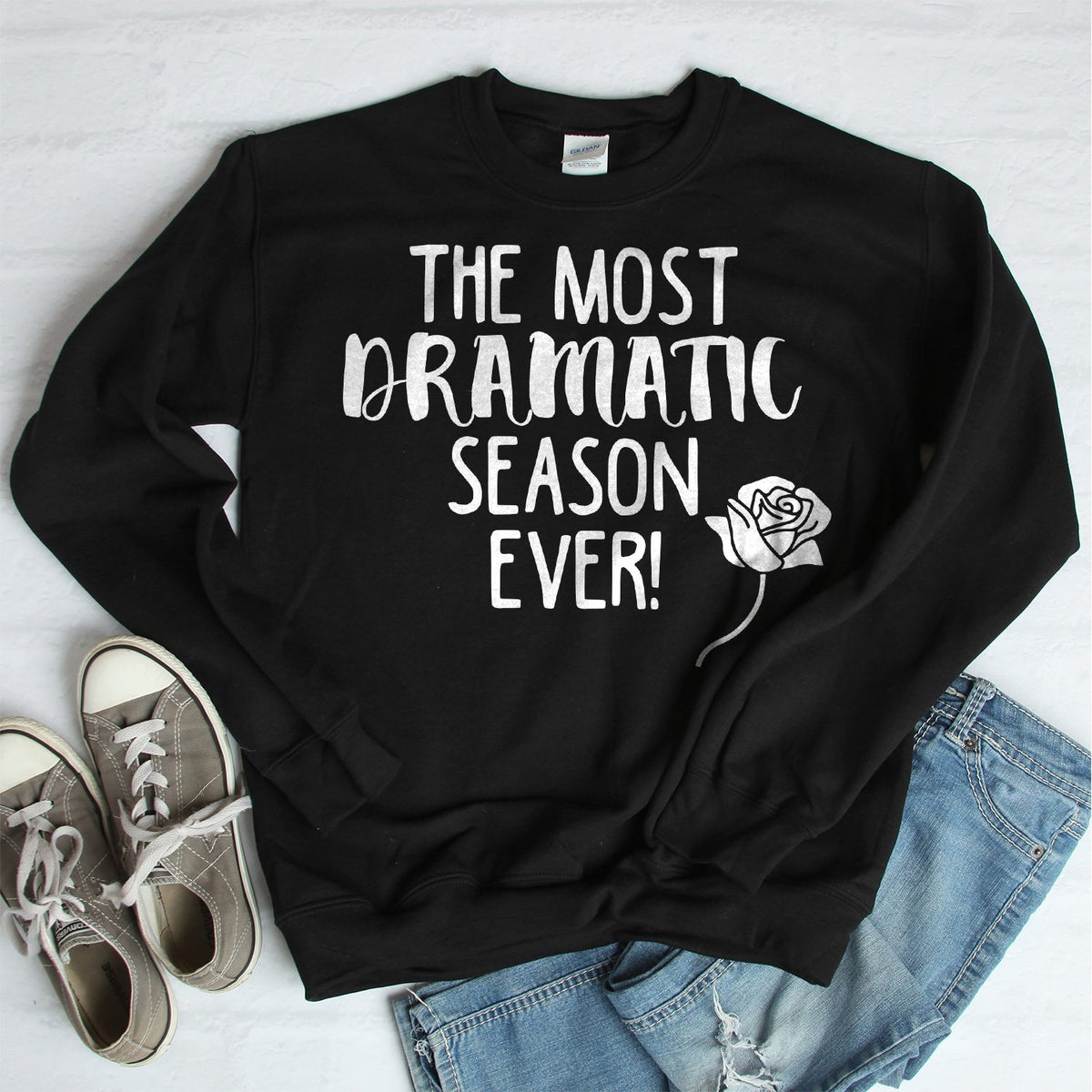 The Most Dramatic Season Ever The Bachelor - Long Sleeve Heavy Crewneck Sweatshirt