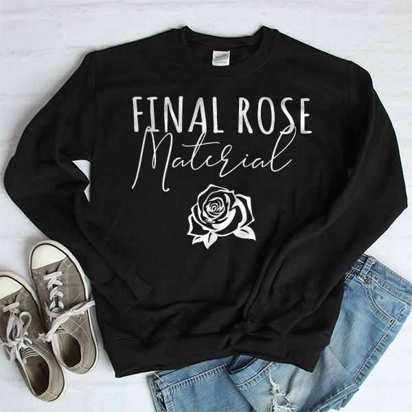 Final Rose Material - Long Sleeve Heavy Crewneck Sweatshirt