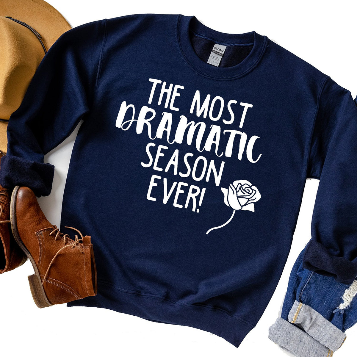 The Most Dramatic Season Ever The Bachelor - Long Sleeve Heavy Crewneck Sweatshirt