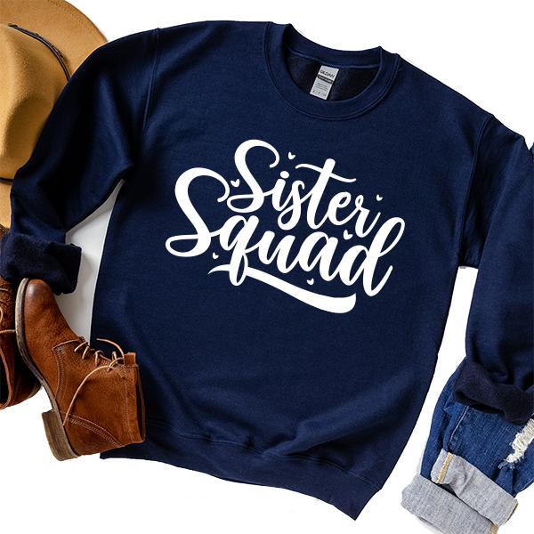 Sister Squad - Long Sleeve Heavy Crewneck Sweatshirt