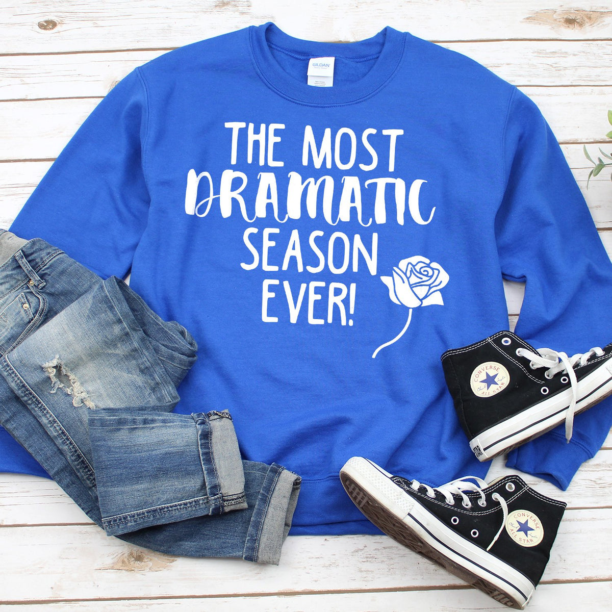 The Most Dramatic Season Ever The Bachelor - Long Sleeve Heavy Crewneck Sweatshirt