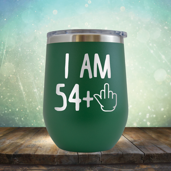 I Am 54 plus 1 - Stemless Wine Cup