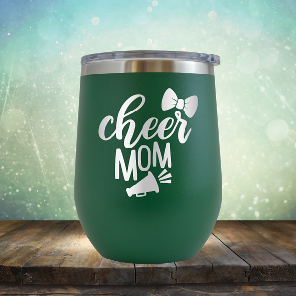 Cheer Mom - Stemless Wine Cup