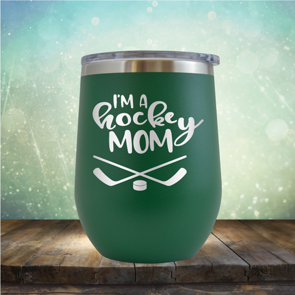 I&#39;m A Hockey Mom - Stemless Wine Cup