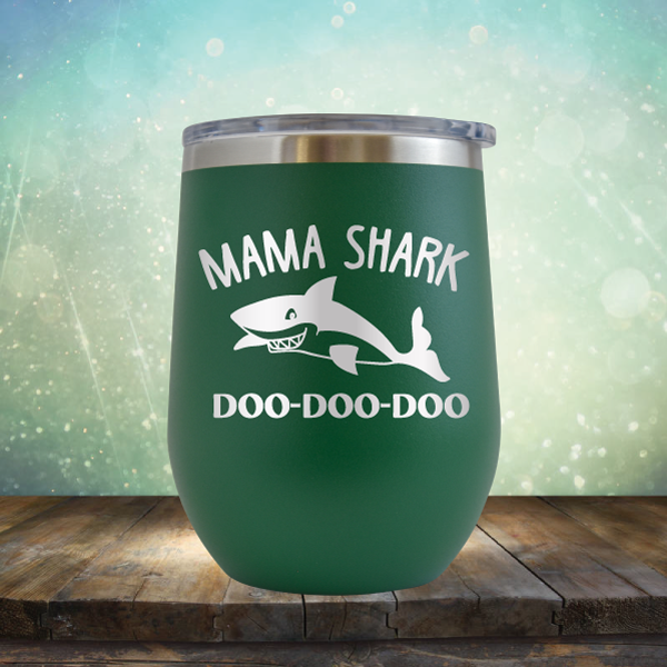 Mama Shark - Stemless Wine Cup