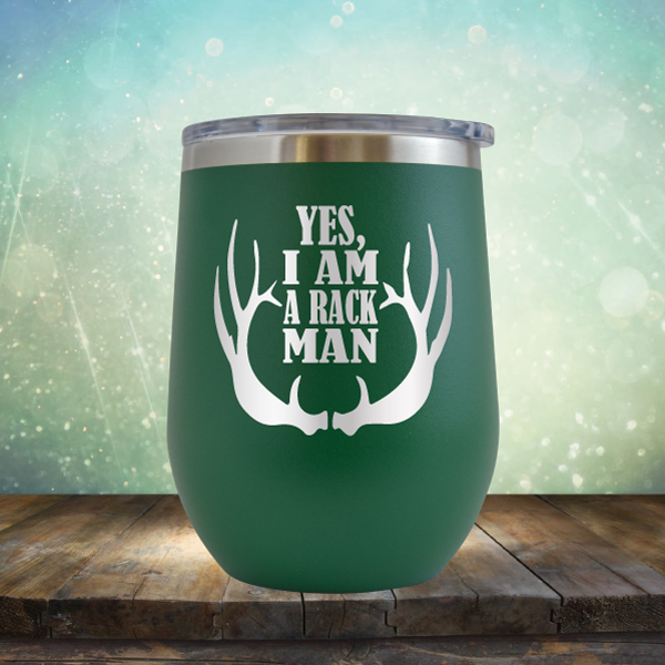 Yes, I am A Rack Man - Stemless Wine Cup