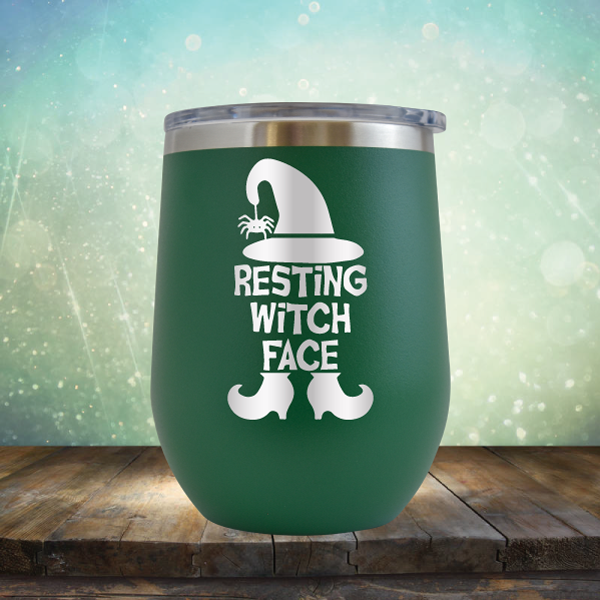 Resting Witch Face - Stemless Wine Cup