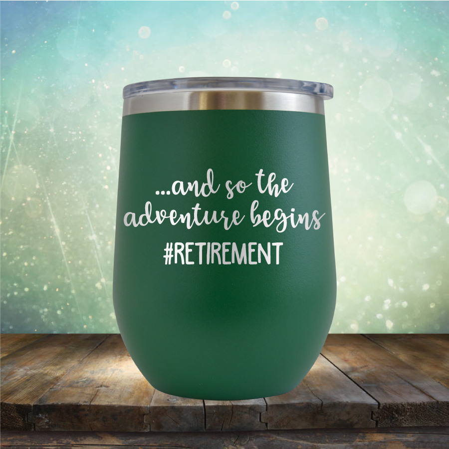 Retirement Adventure - Stemless Wine Cup