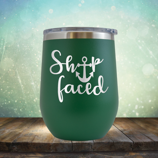 Ship Faced - Stemless Wine Cup