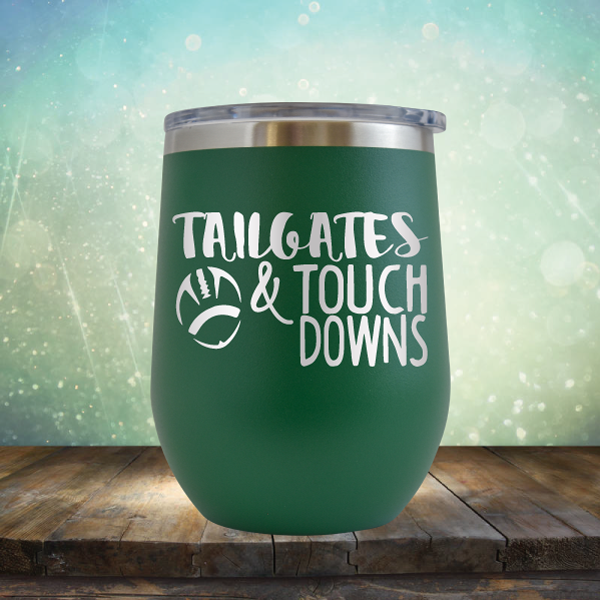 Tailgate &amp; Touch Downs - Stemless Wine Cup