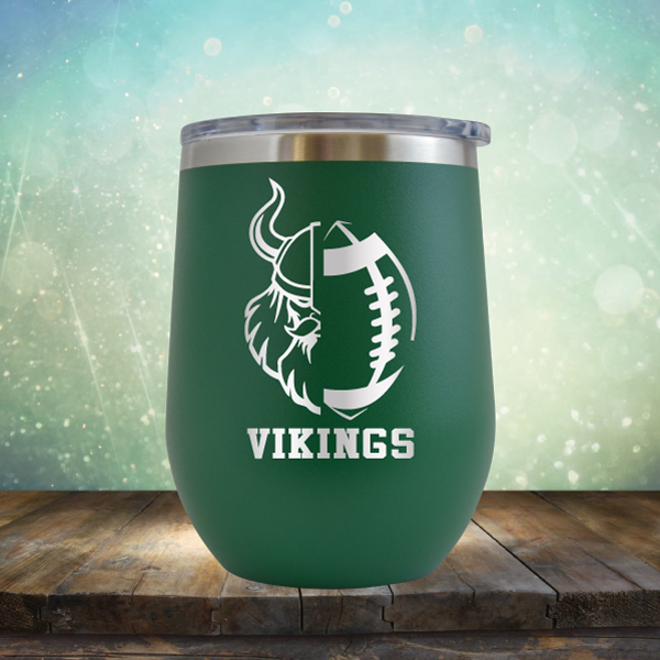 Vikings Minnesota Football - Stemless Wine Cup