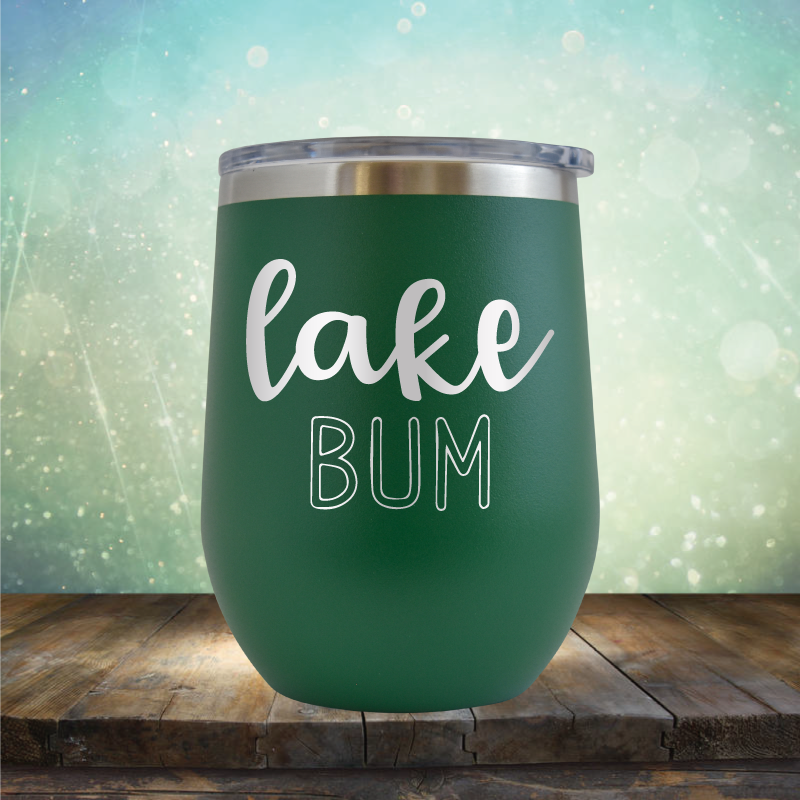 Lake Bum - Stemless Wine Cup
