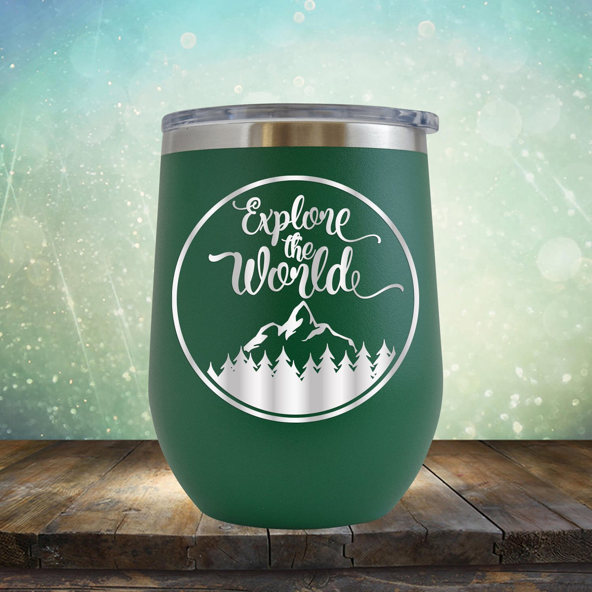 Explore The World - Wine Tumbler