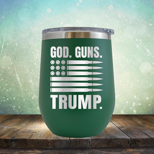 God Guns and Trump - Stemless Wine Cup