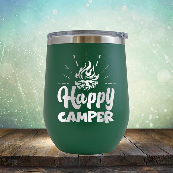 Happy Camper - Stemless Wine Cup