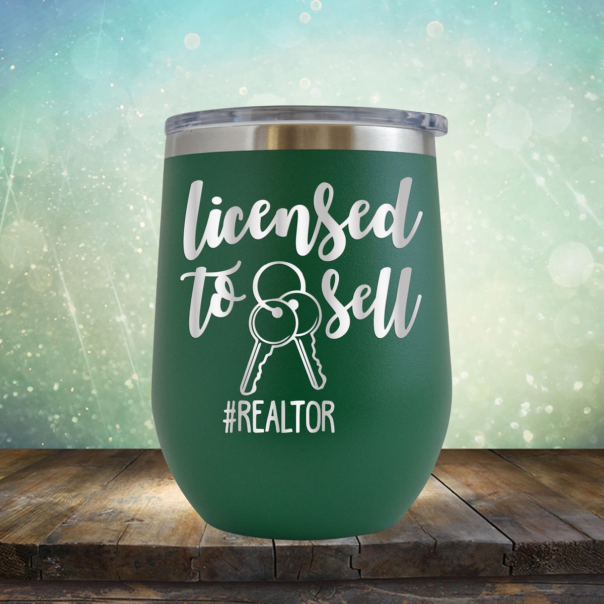 Licensed To Sell - Stemless Wine Cup