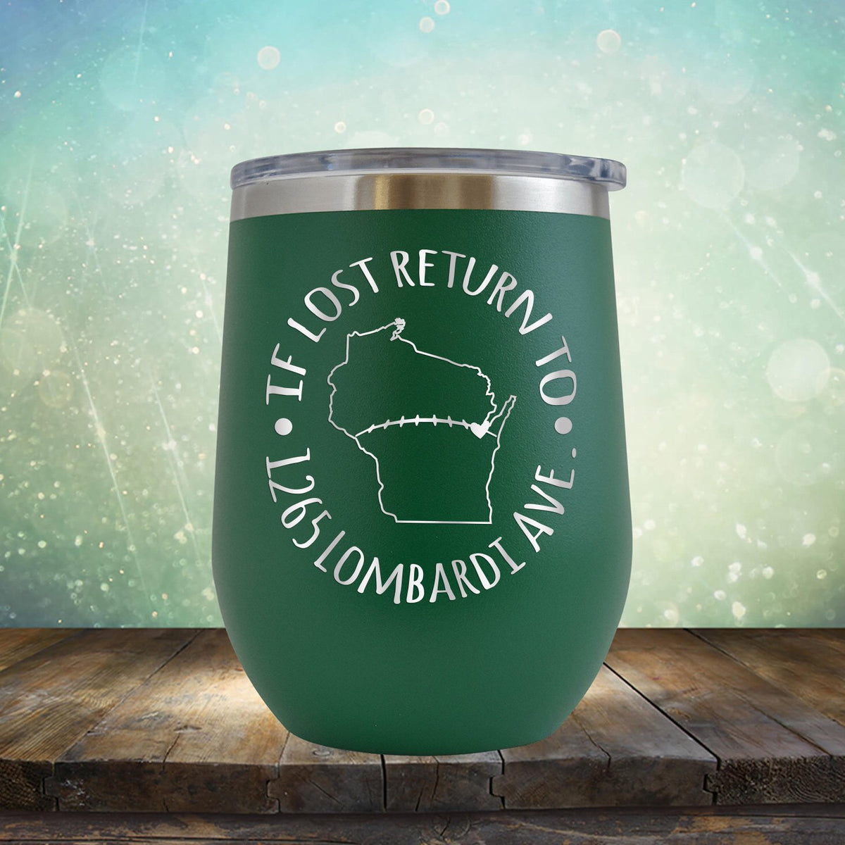 If Lost Return to 1265 Lombardi Ave. - Wine Tumbler