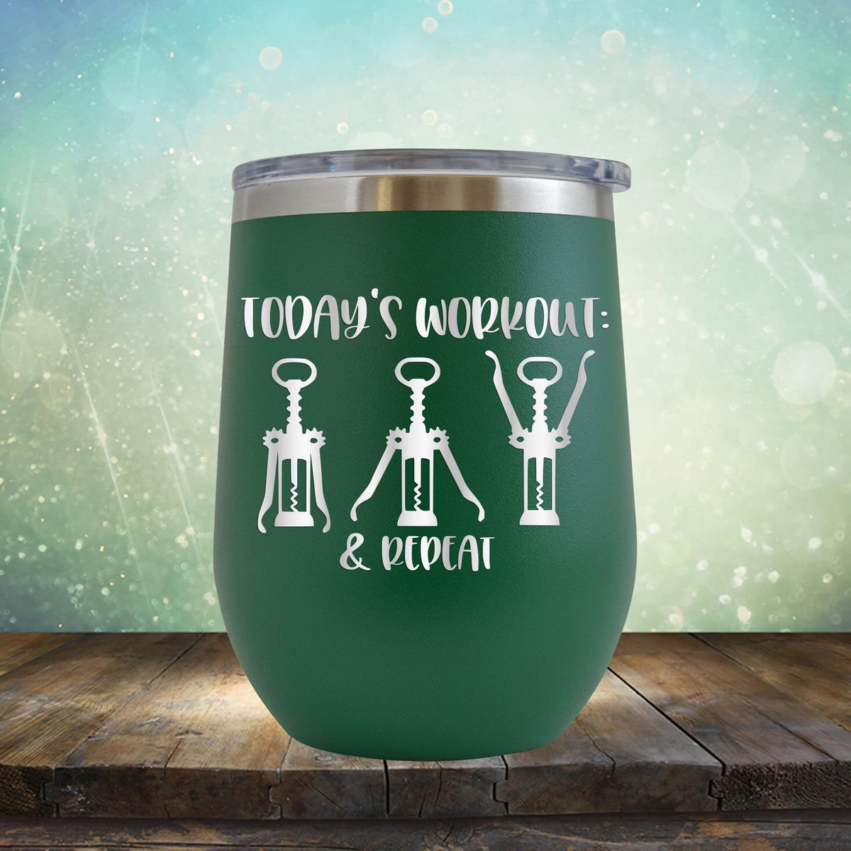 Today&#39;s Workout: Wine &amp; Repeat - Stemless Wine Cup