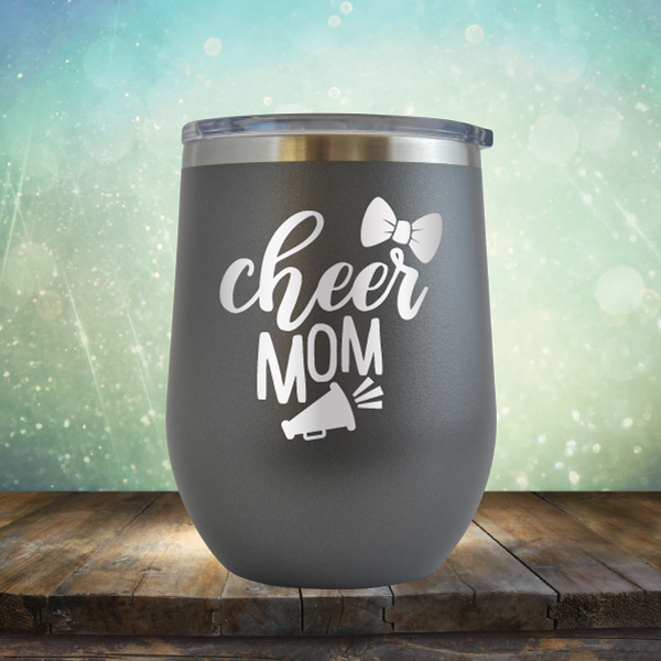 Cheer Mom - Stemless Wine Cup