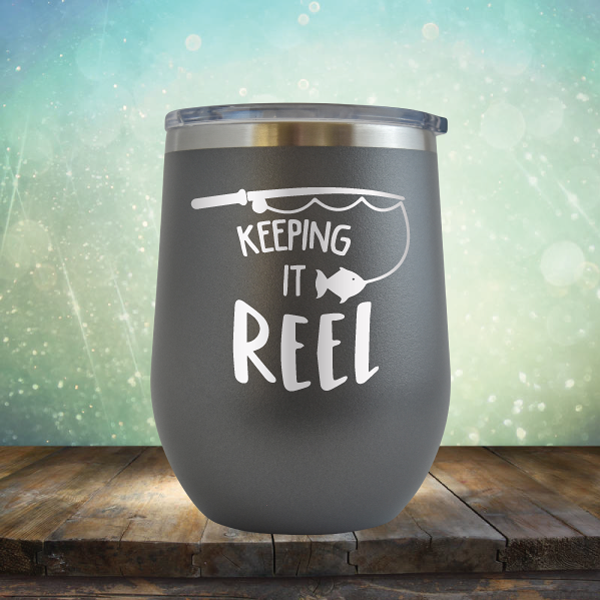 Keeping It Reel - Stemless Wine Cup