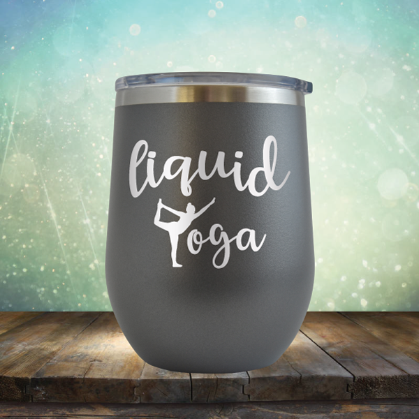 Liquid Yoga - Stemless Wine Cup