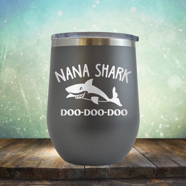 Nana Shark - Stemless Wine Cup