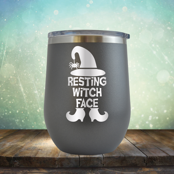 Resting Witch Face - Stemless Wine Cup