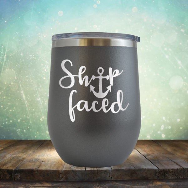 Ship Faced - Stemless Wine Cup