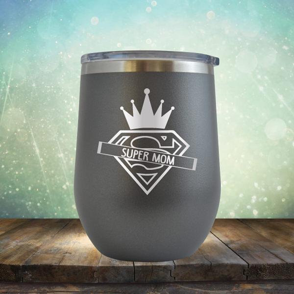 Super Mom - Stemless Wine Cup