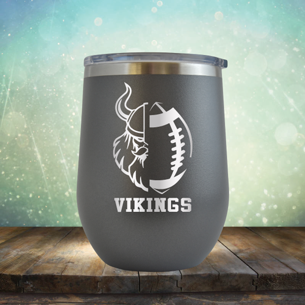 Vikings Minnesota Football - Stemless Wine Cup
