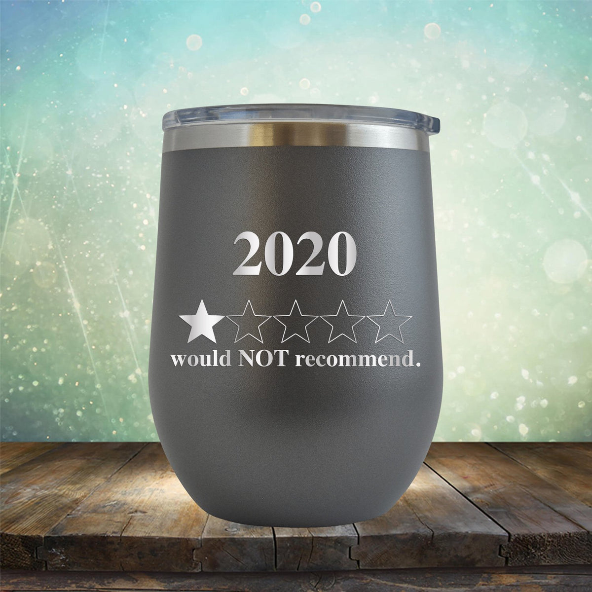 2020 Would Not Recommend - Stemless Wine Cup