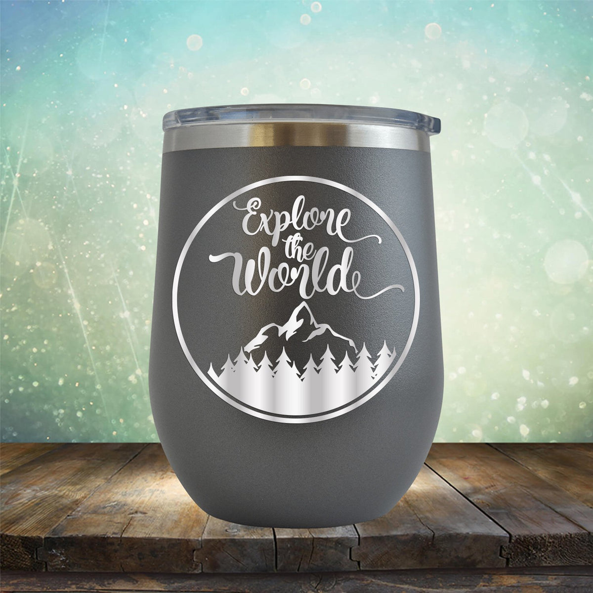 Explore The World - Wine Tumbler