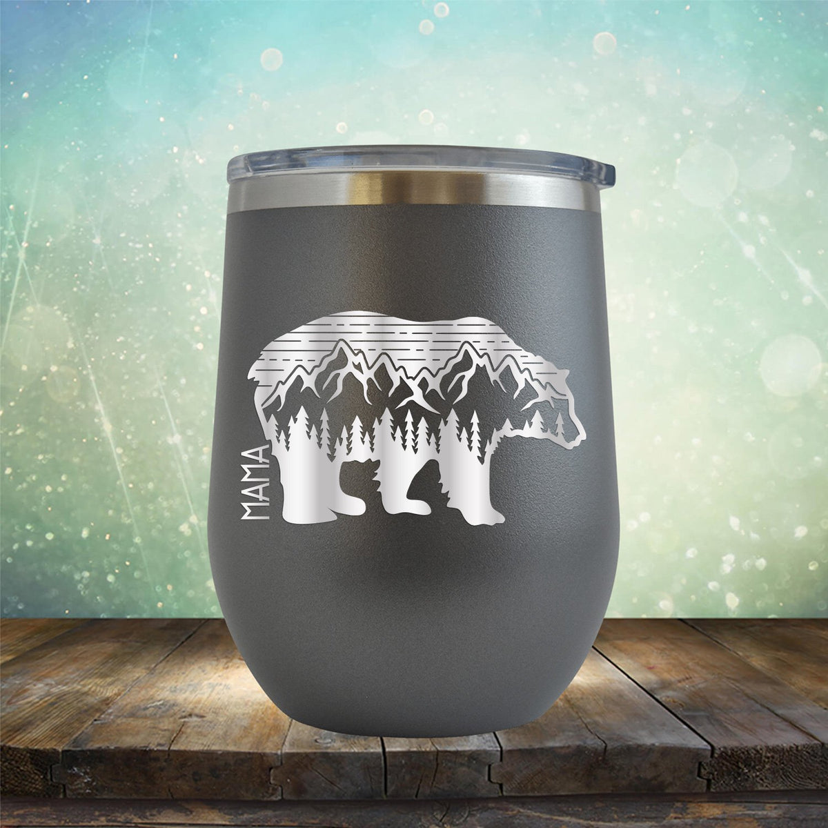 Mama Bear Adventure - Stemless Wine Cup