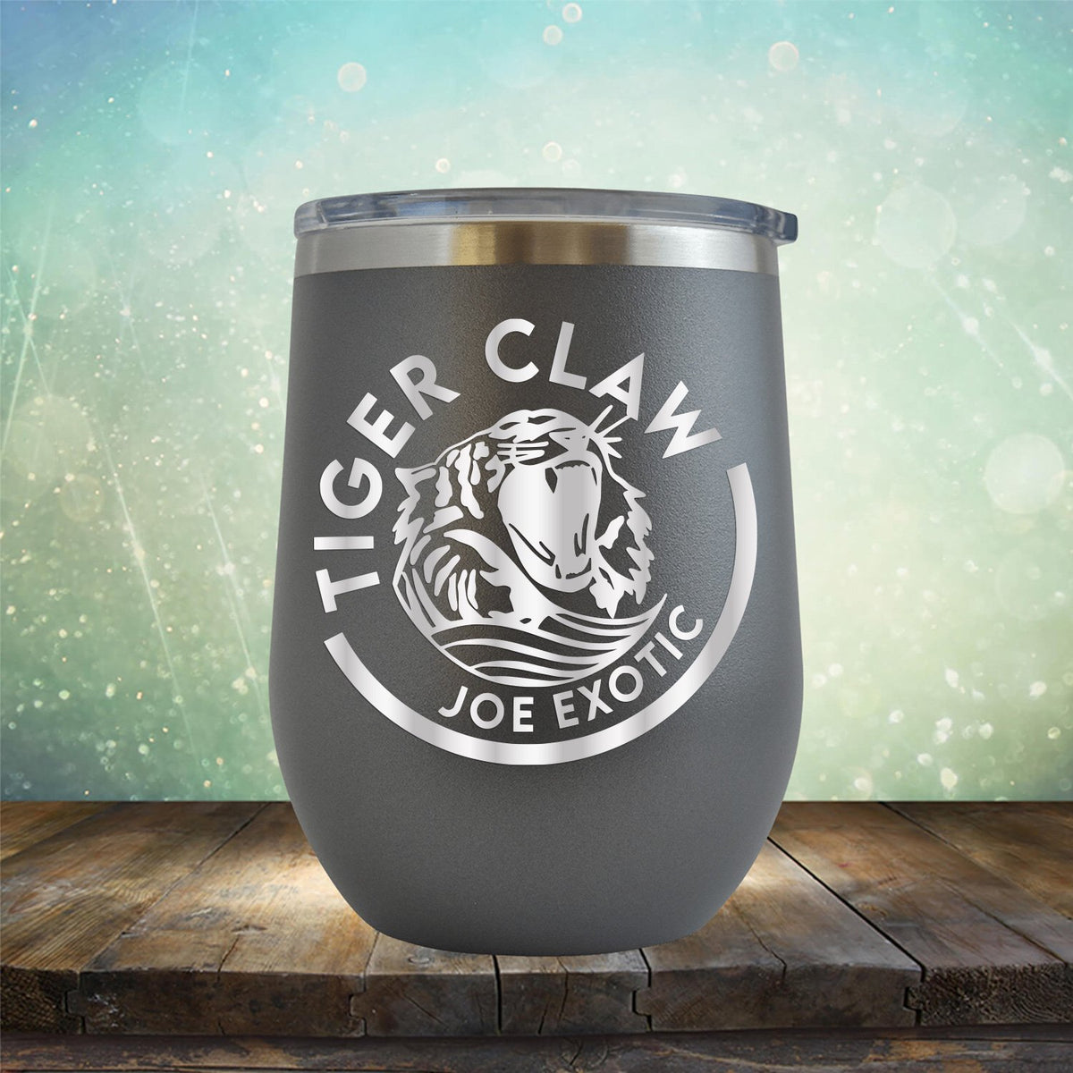 Tiger Claw Joe Exotic - Stemless Wine Cup