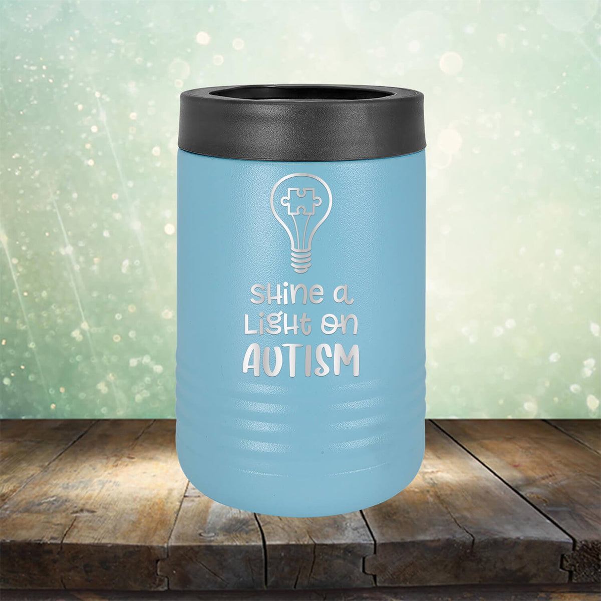 Shine A Light on Autism - Laser Etched Tumbler Mug