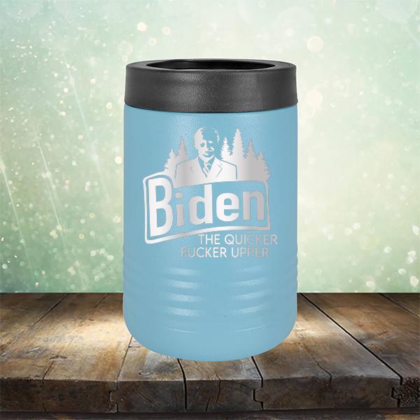 Joe Biden The Quicker Fucker Upper - Laser Etched Tumbler Mug