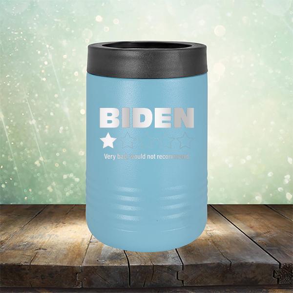 Joe Biden One Star Review Very Bad Would Not Recommend - Laser Etched Tumbler Mug