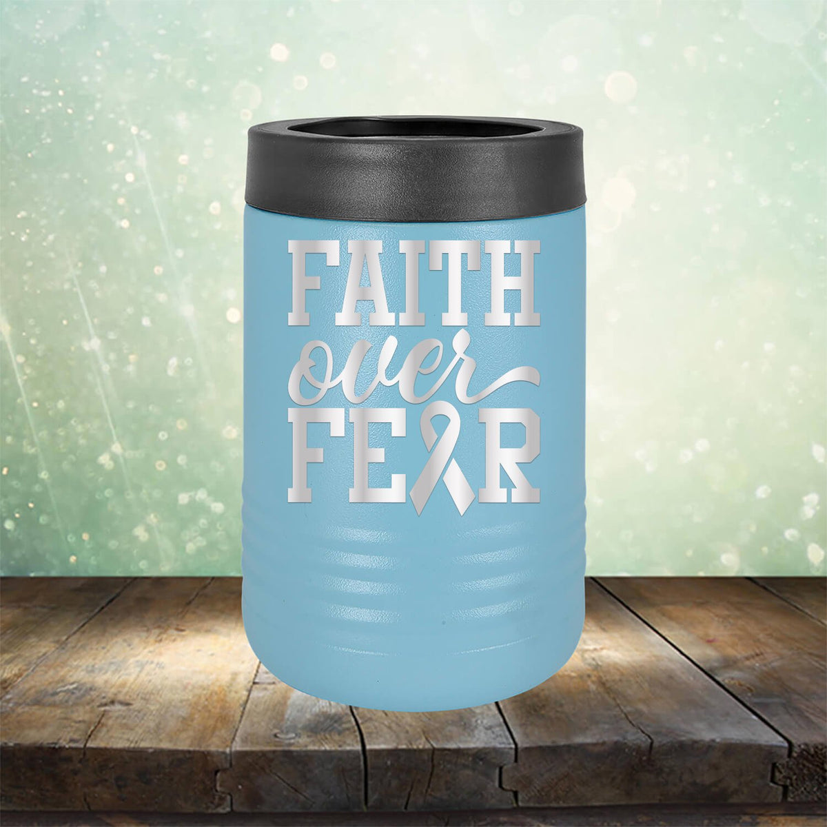 Faith Over Fear - Laser Etched Tumbler Mug