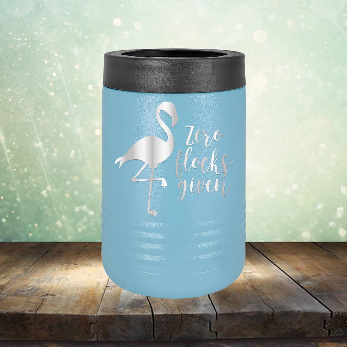 Zero Flocks Given - Laser Etched Tumbler Mug