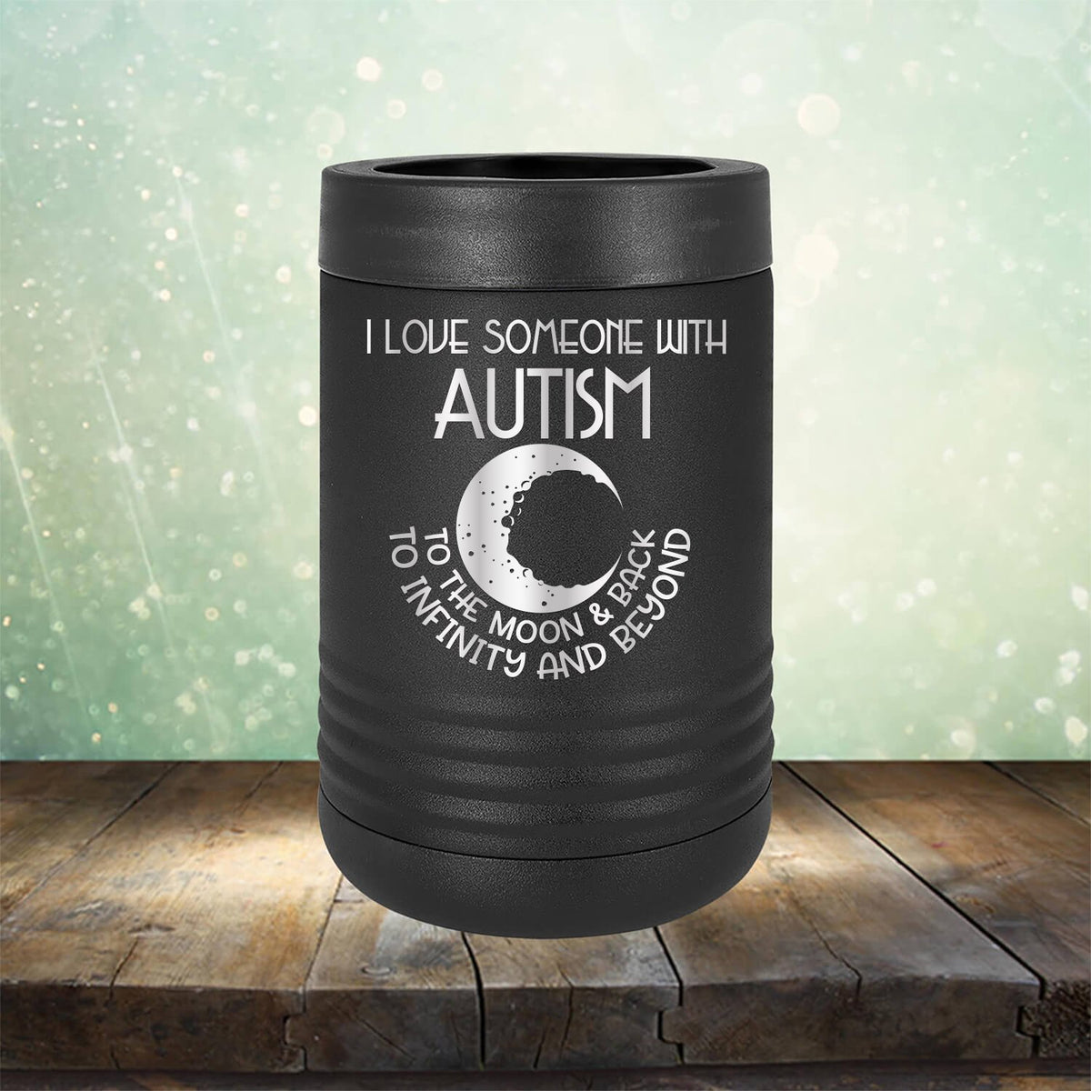 I Love Someone with the Autism to the Moon &amp; Back - Laser Etched Tumbler Mug