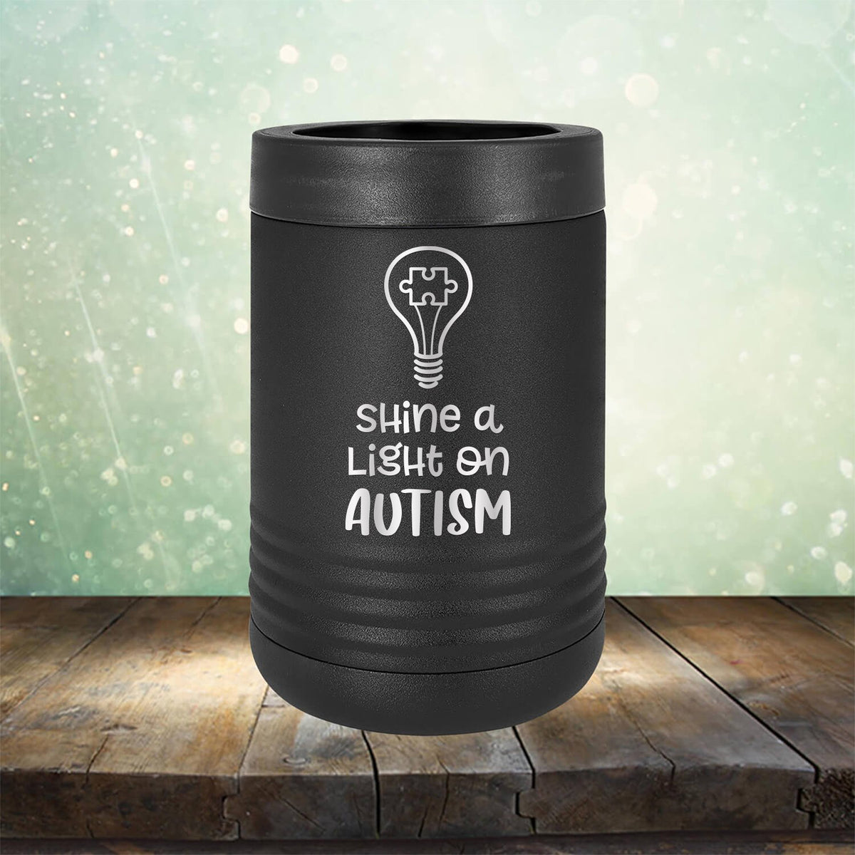 Shine A Light on Autism - Laser Etched Tumbler Mug