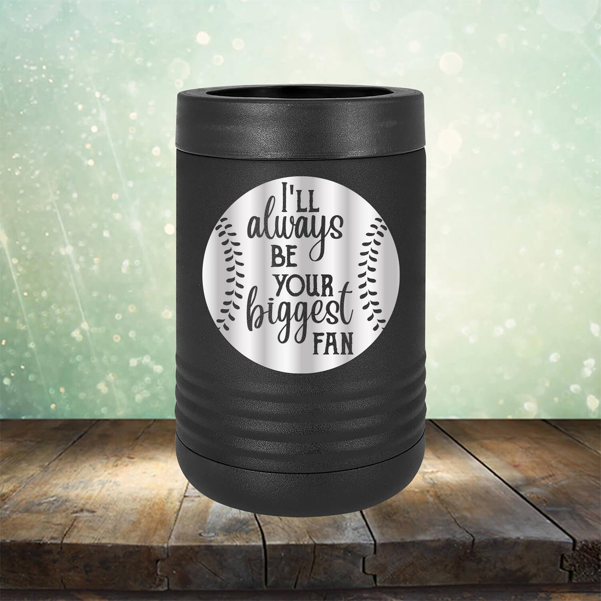 I&#39;ll Be Your Biggest Fan Baseball - Laser Etched Tumbler Mug