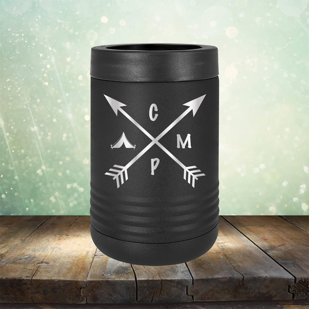 Camp with Arrows - Laser Etched Tumbler Mug