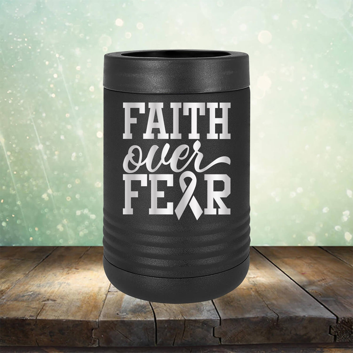 Faith Over Fear - Laser Etched Tumbler Mug