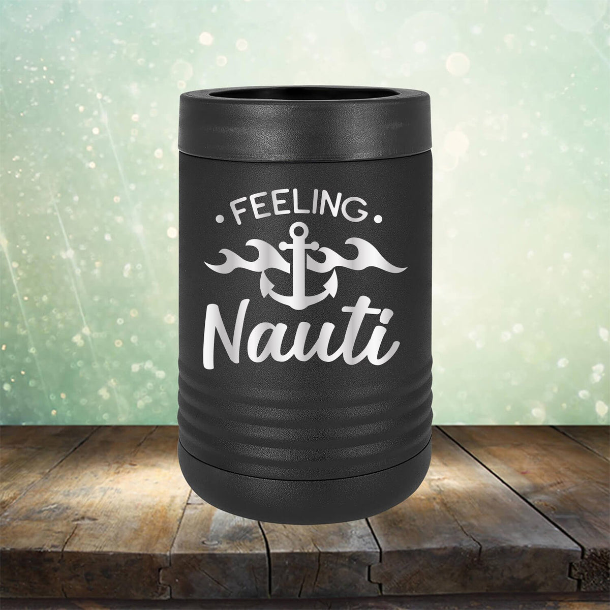 Feeling Nauti with Anchor - Laser Etched Tumbler Mug