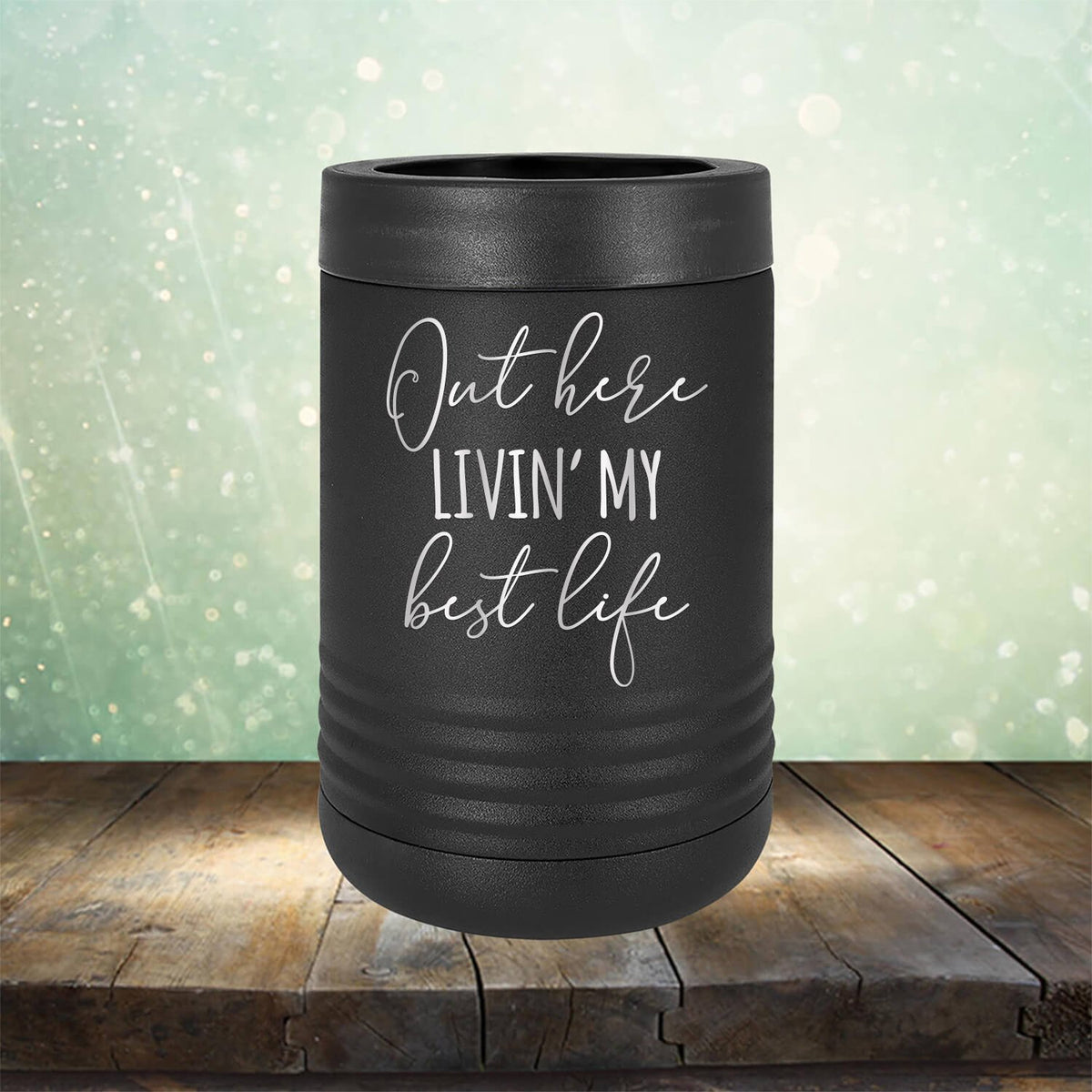 Out Here Livin&#39; My Best Life - Laser Etched Tumbler Mug